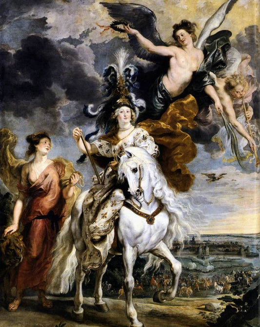 The Capture of Juliers, vintage artwork by Peter Paul Rubens, 12x8" (A4) Poster