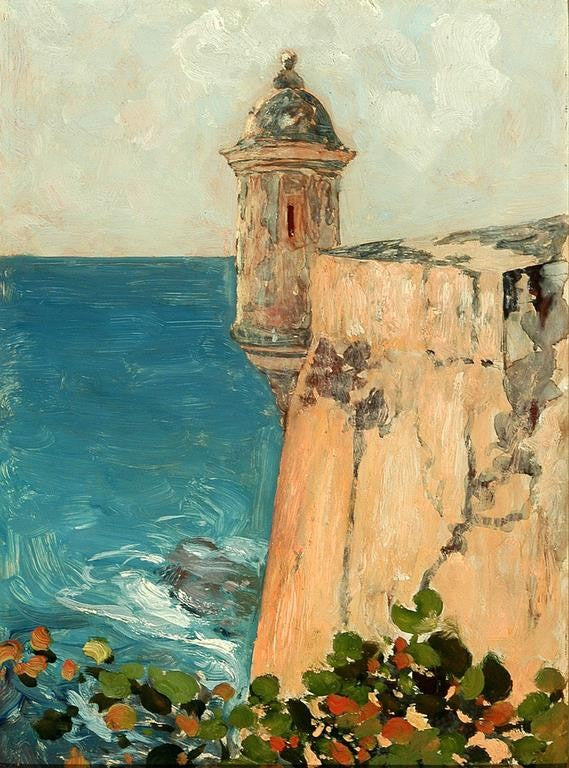 Puerto Rico by Hermann Dudley Murphy,A3(16x12")Poster