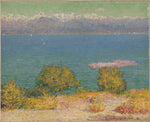 Landscape, Antibes (The Bay of Nice) by John Peter Russell,A3(16x12")Poster