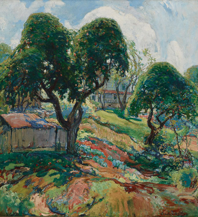 The Apple Barn by Charles Reiffel,A3(16x12")Poster