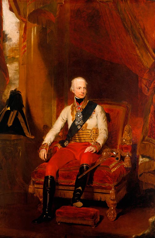 Francis I, Emperor of Austria (1768-1835), vintage artwork by Thomas Lawrence, 12x8" (A4) Poster