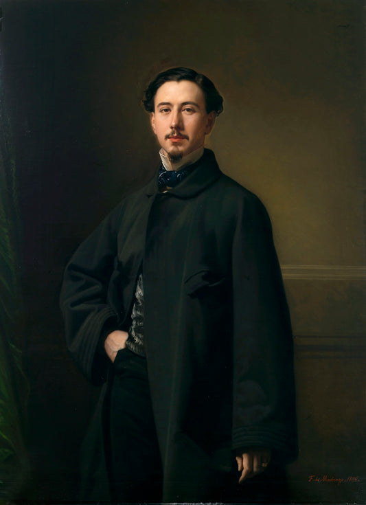 Jaime Girona y Agrafel, vintage artwork by Federico de Madrazo y Kuntz, A3 (16x12") Poster Print