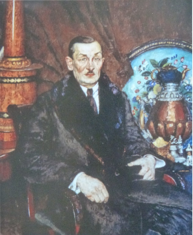 Portrait of A.B. Szymanowsky by Ilya Mashkov,16x12(A3) Poster