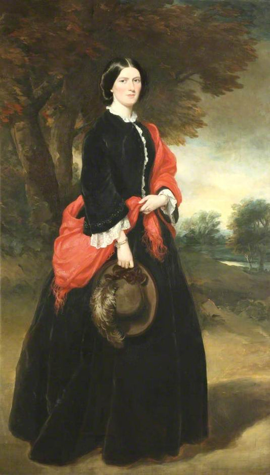 Georgiana Naylor, vintage artwork by Sir Francis Grant, P.R.A., A3 (16x12") Poster Print