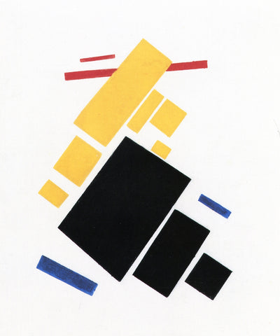 Airplane Flying by Kasimir Malevich,16x12(A3) Poster