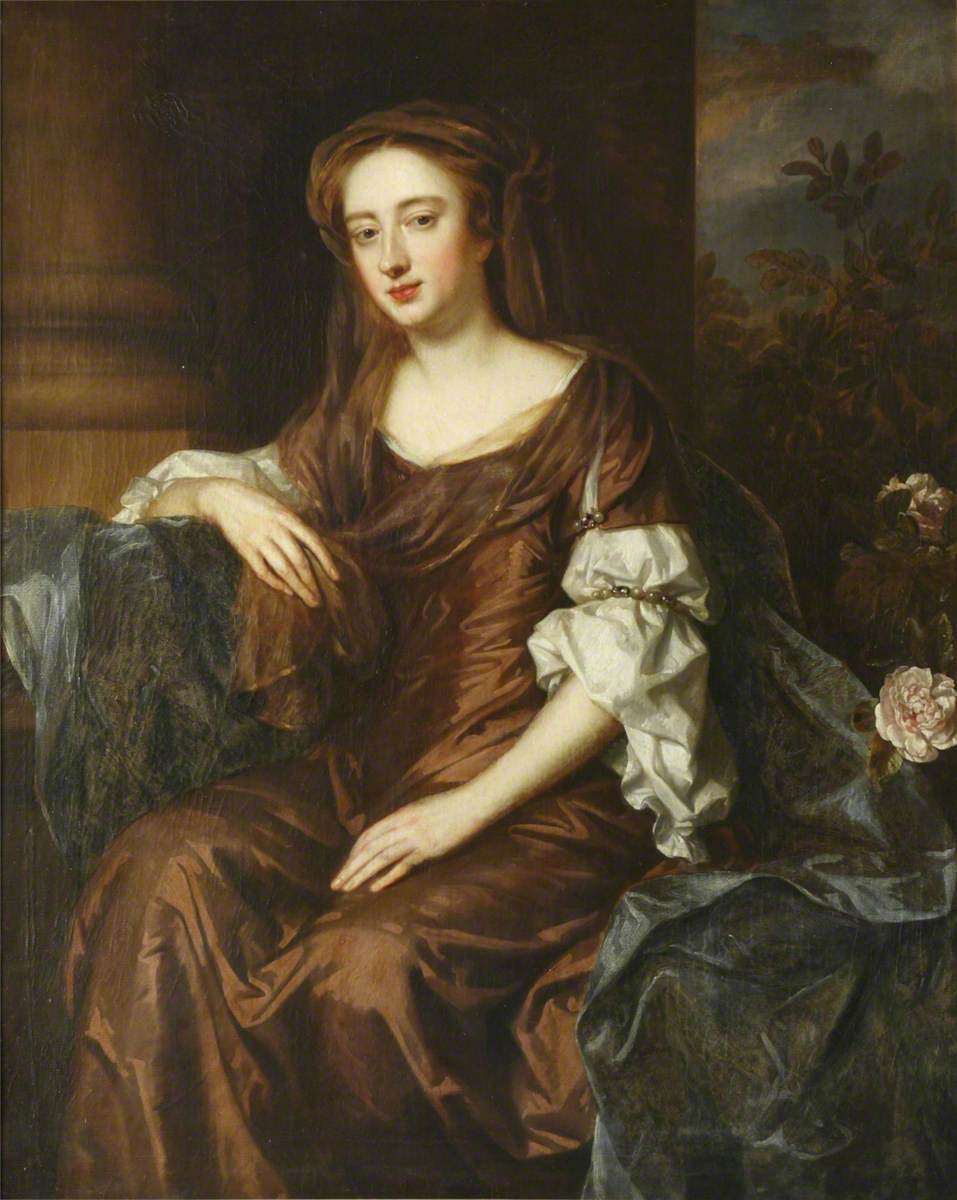 Winifred Trentham (1645–1725), Lady Strickland, vintage artwork by Willem Wissing, 12x8" (A4) Poster