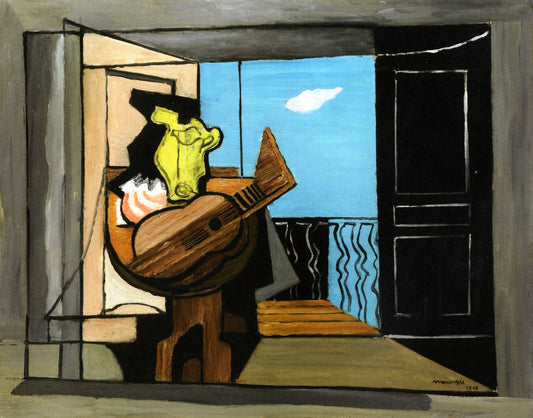 Interior with Balcony by Louis Marcoussis,16x12(A3) Poster