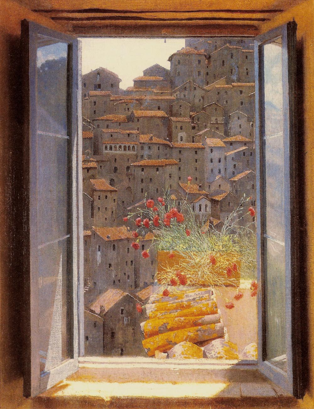 View from the window by Edward Okuń,16x12(A3) Poster