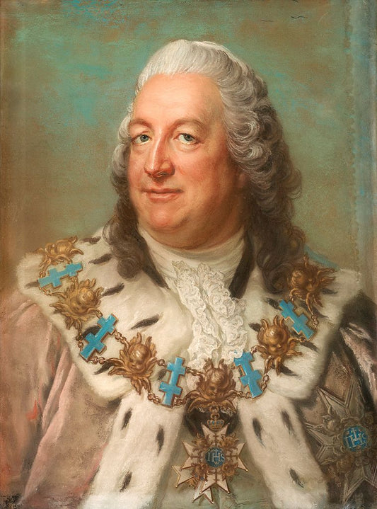 Count Mattias von Hermansson, vintage artwork by Gustaf Lundberg, 12x8" (A4) Poster