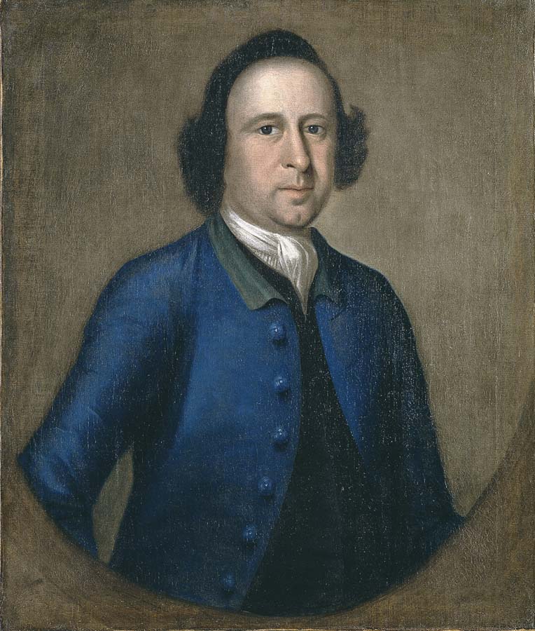 Capt. Daniel Mackay, vintage artwork by Joseph Badger, 12x8" (A4) Poster