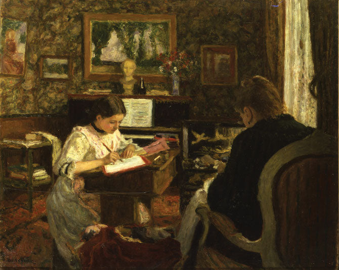 L’etude by Eugene-Antoine Durenne,A3(16x12")Poster