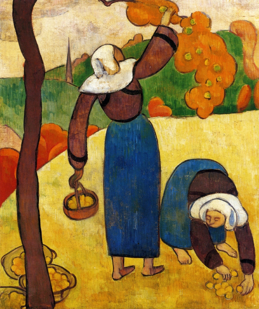 Breton Peasants by Emile Bernard,A3(16x12")Poster