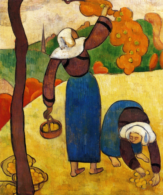 Breton Peasants by Emile Bernard,A3(16x12")Poster
