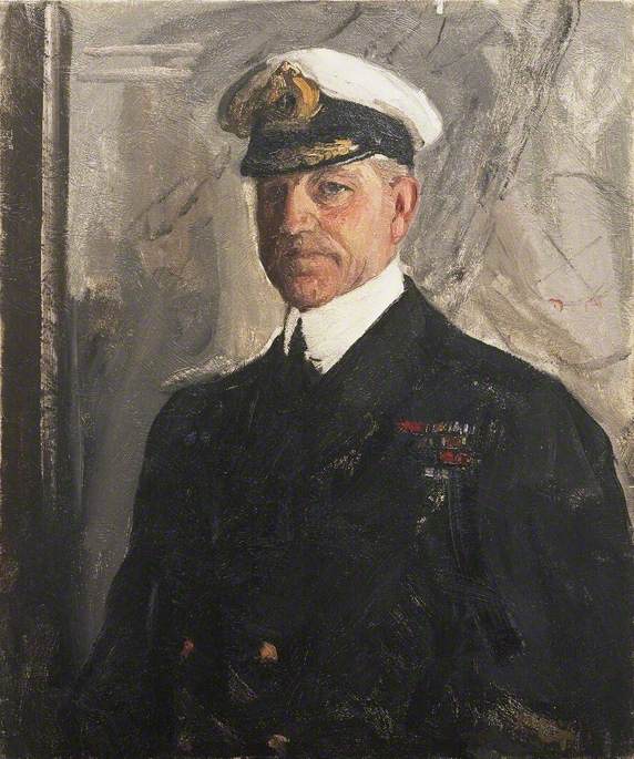 Admiral Sir James Startin by Sir John Lavery, R.A.,A3(16x12")Poster