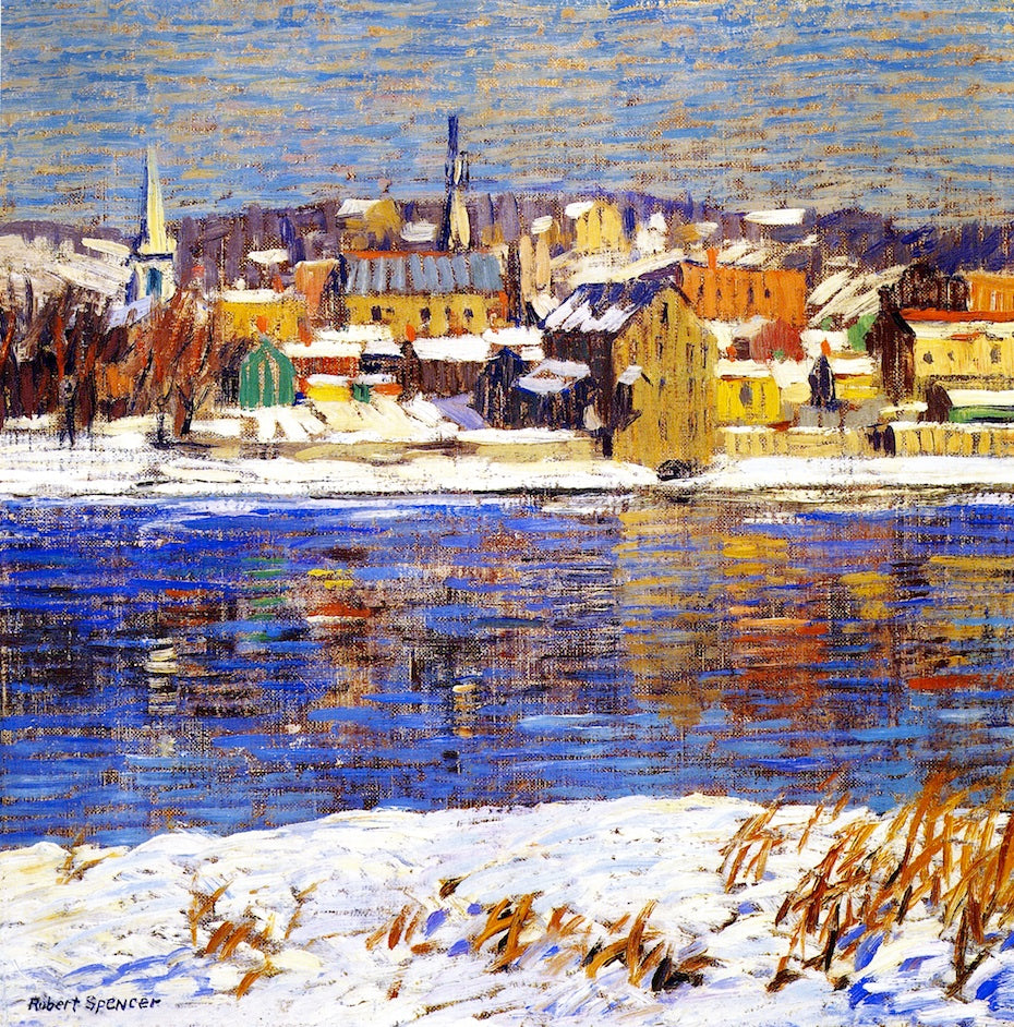 Across the Deleware by Robert Spencer,16x12(A3) Poster