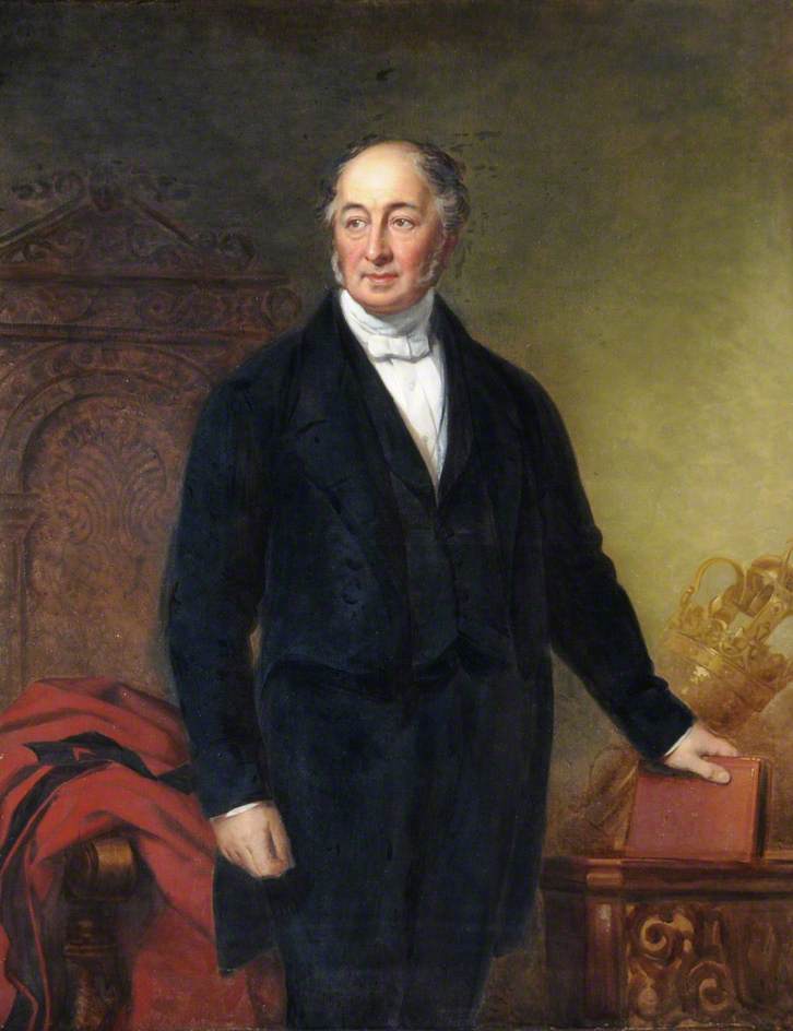 Sir Thomas Le Breton (1763–1838), vintage artwork by John Seymour Lucas, 12x8" (A4) Poster