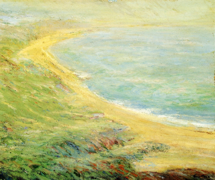 Bluff at Pourville by Guy Orlando Rose,A3(16x12")Poster