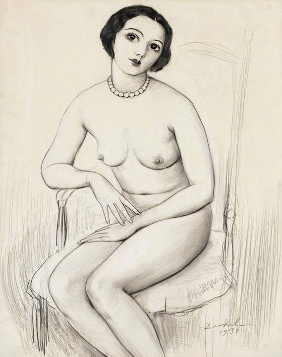 Armenian Woman by Nils Dardel,16x12(A3) Poster