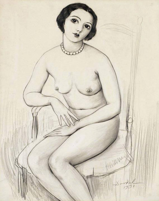 Armenian Woman by Nils Dardel,16x12(A3) Poster