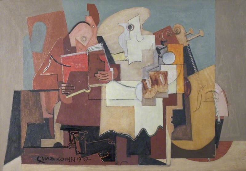 Le Lecteur by Louis Marcoussis,16x12(A3) Poster