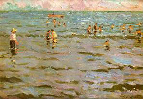 Escena en el Mar by Alberto Pla y Rubio,A3(16x12")Poster