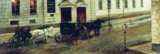 A Street by Nikolai Samokish,A3(16x12")Poster