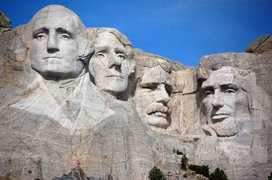 Mt. Rushmore National Memorial by Gutzon Borglum,A3(16x12")Poster