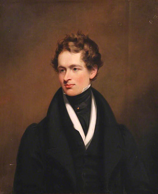 Edward Ellerker Williams, vintage artwork by George Clint, 12x8" (A4) Poster