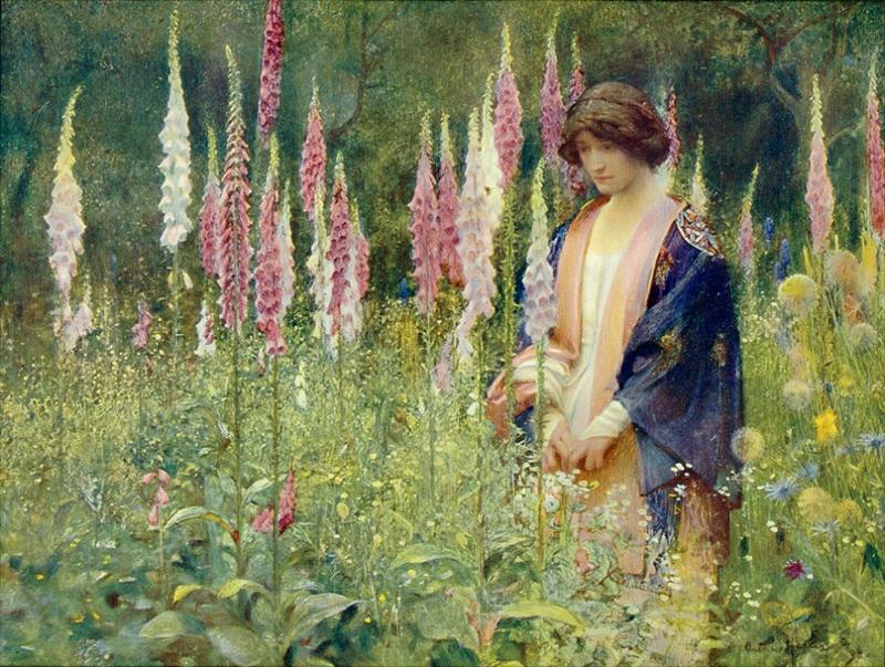 The Drone, vintage artwork by Arthur Hacker, 12x8" (A4) Poster