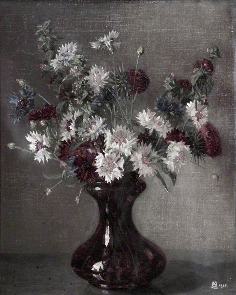 tles and Other Flowers in a Vase by Maxwell Gordon Lightfoot,16x12(A3) Poster