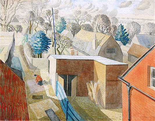Prospect from the Attic by Eric Ravilious,16x12(A3) Poster