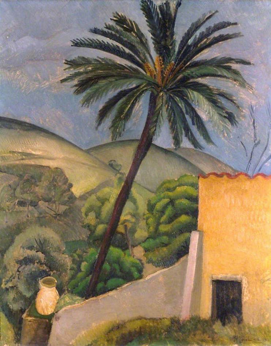 Palm Tree, vintage artwork by Jean-Hyppolyte Marchand, 12x8" (A4) Poster