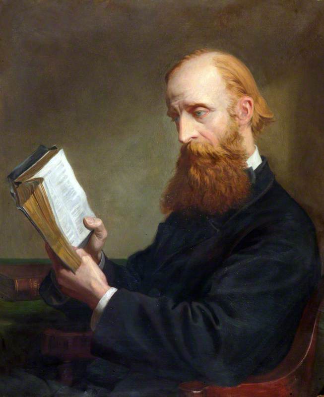 Edwin Gibbs, vintage artwork by Frederick James Shields, 12x8" (A4) Poster