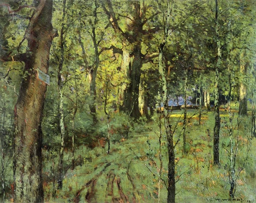 Forest Interior by William Wendt,A3(16x12")Poster