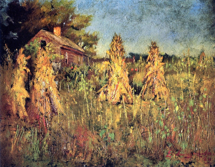 Home and Harvest by Elliott Daingerfield,A3(16x12