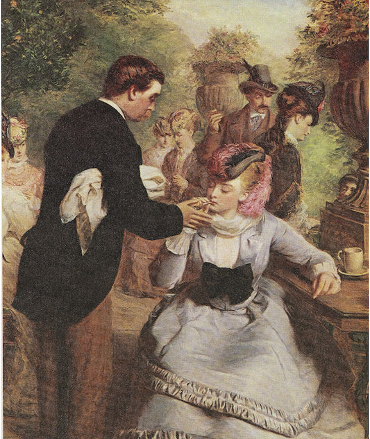 At Homberg, vintage artwork by William Powell Frith, A3 (16x12") Poster Print