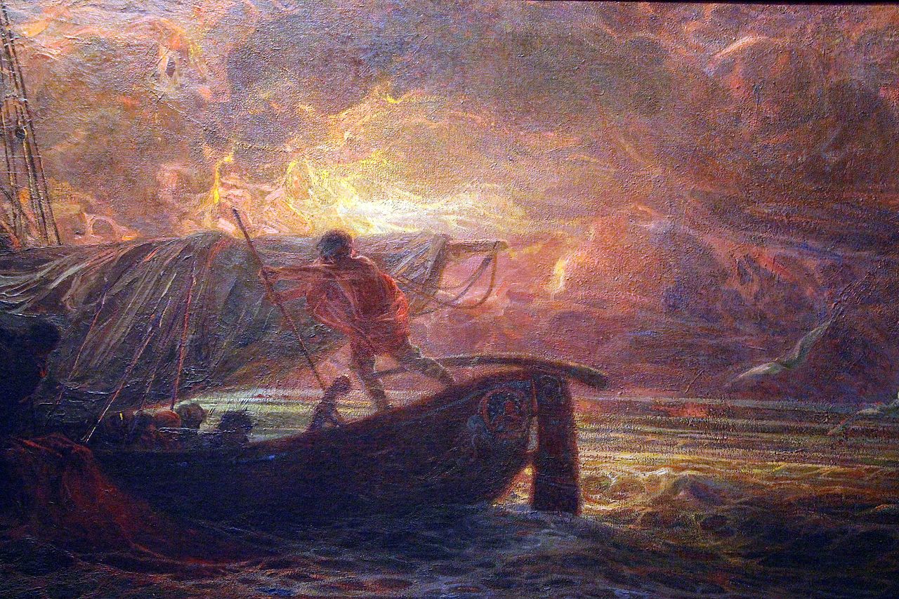 Pirates, vintage artwork by Plinio Nomellini, 12x8" (A4) Poster