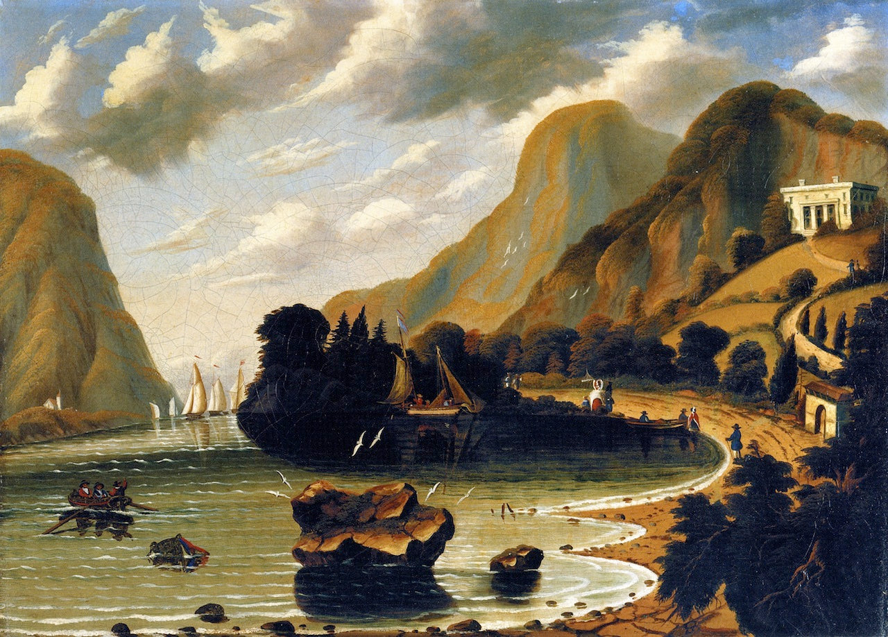 Underscliff, near Coldspring, vintage artwork by Thomas Chambers, A3 (16x12") Poster Print