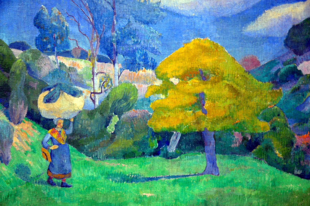 Bretonne portant son linge au lavoir by Paul Serusier,A3(16x12")Poster