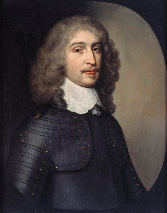 Lodewijk of Nassau-Beverweerd (1602-1665), vintage artwork by Gerard van Honthorst, 12x8" (A4) Poster