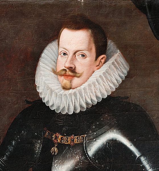 Felipe III de España (1598 - 1621, vintage artwork by Andres Lopez Polanco, 12x8" (A4) Poster