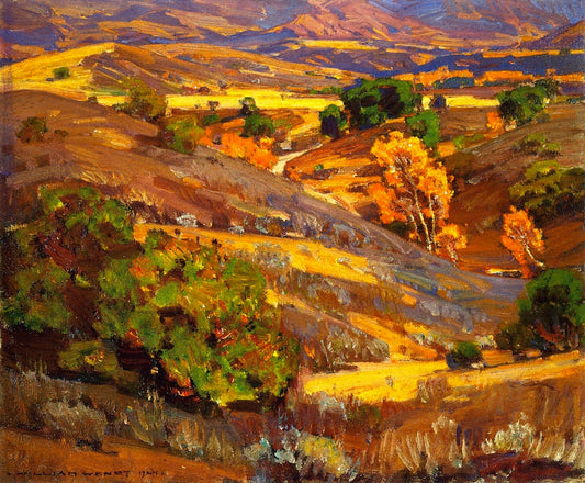 California Gold by William Wendt,A3(16x12")Poster