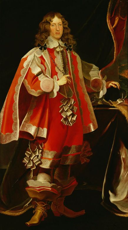 Erzherzog Ferdinand Karl, vintage artwork by Frans Luyckx, 12x8" (A4) Poster