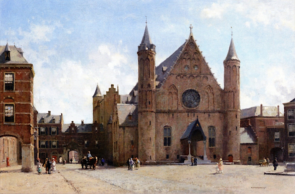orning: The Ridderzaal in The Hague by Cornelis Vreedenburgh,16x12(A3) Poster