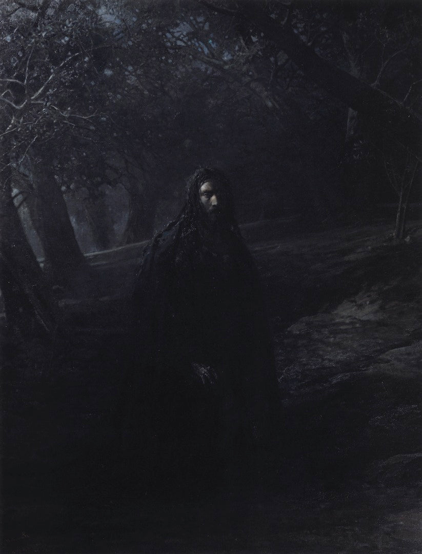 The Garden of Gethsemane, vintage artwork by Nikolai Nikolaevich Ge, 12x8" (A4) Poster