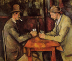 Cardplayers, vintage artwork by Paul Cezanne, 12x8" (A4) Poster