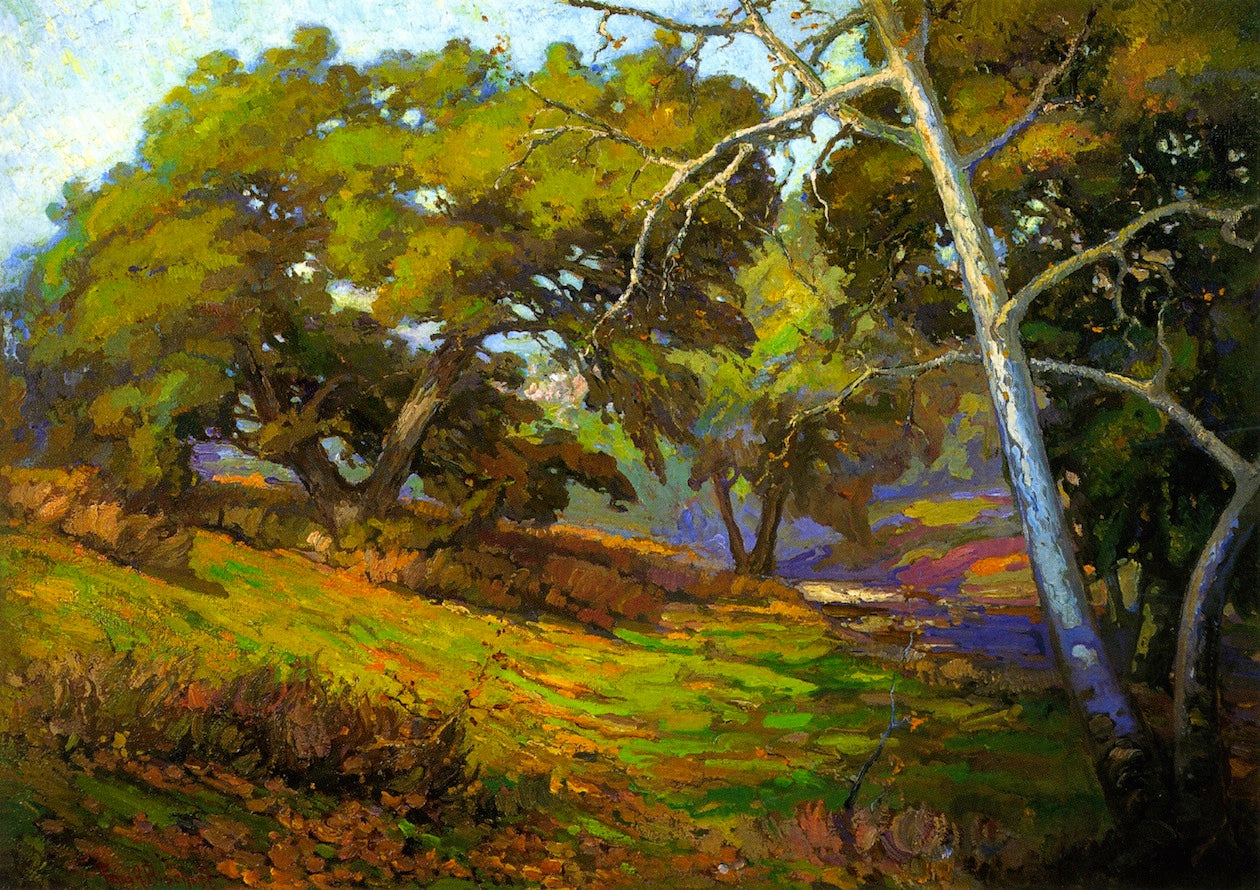 In the Shade of the Arroyo by Franz Bischoff,A3(16x12")Poster