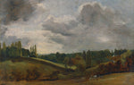 East Bergholt, vintage artwork by John Constable, 12x8" (A4) Poster