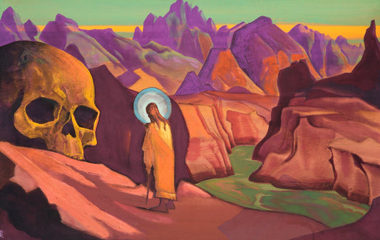 The Giant's Head by Nicholas Roerich,16x12(A3) Poster