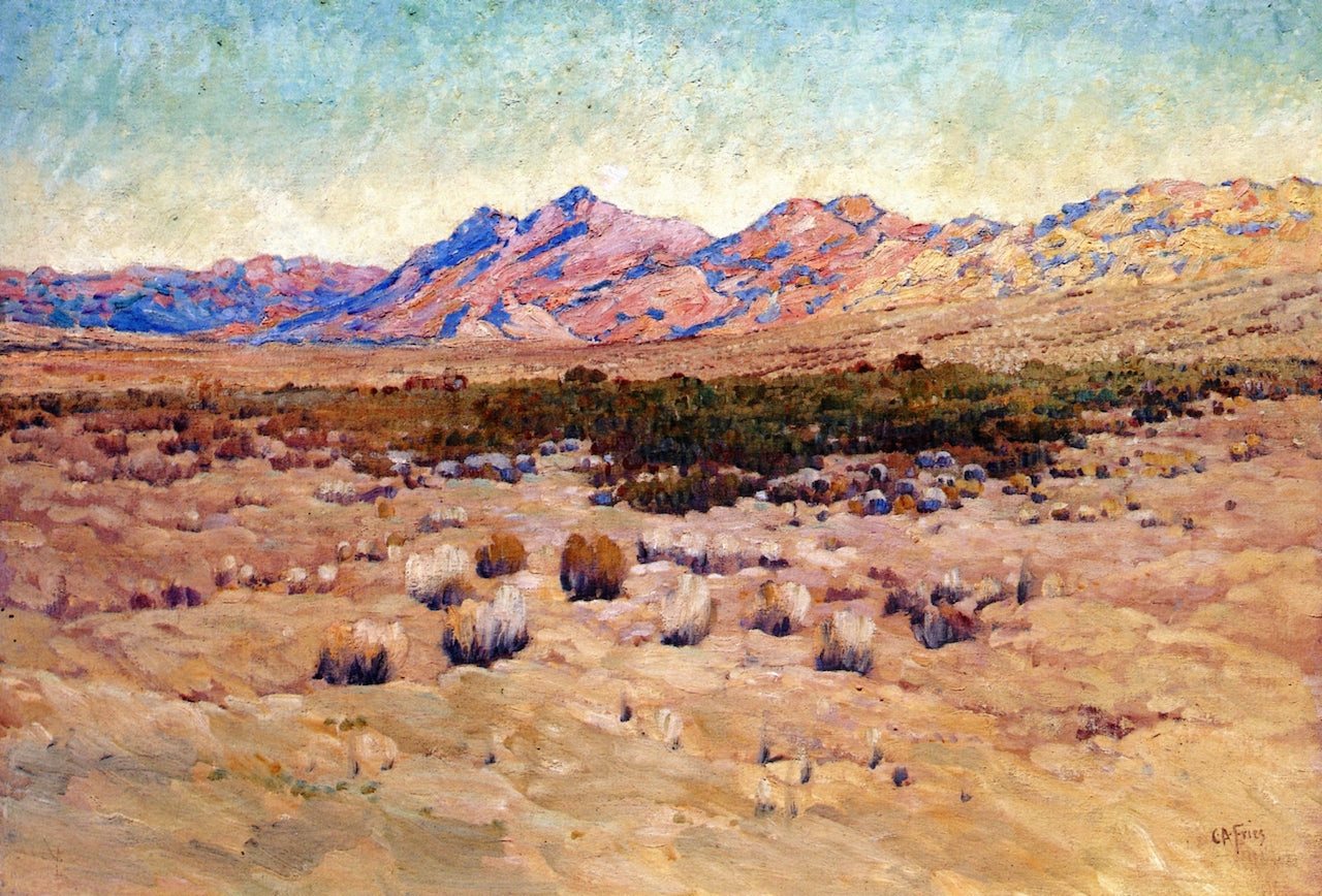 In the Light, vintage artwork by Charles A. Fries, 12x8" (A4) Poster